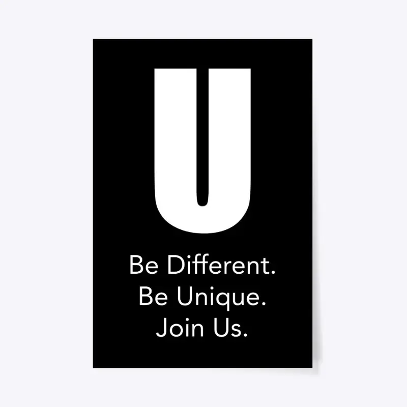 Be Different Poster