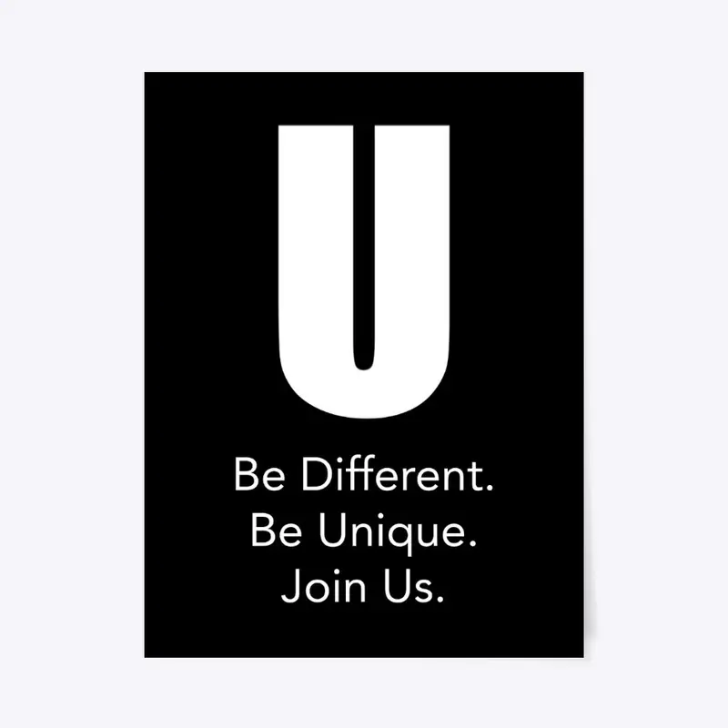 Be Different Poster