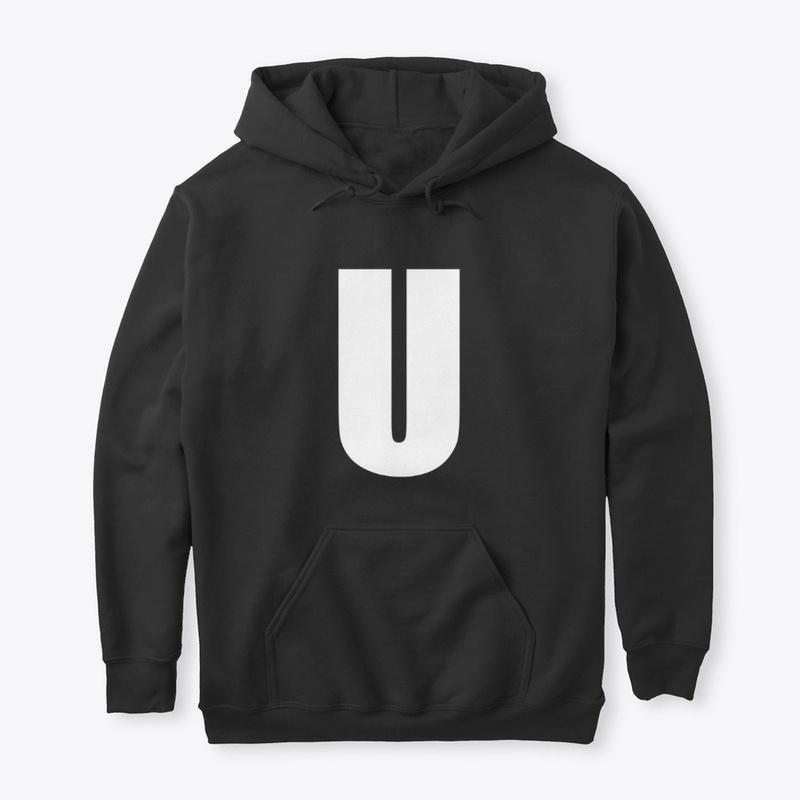 U Logo Pull-Over Hoodie