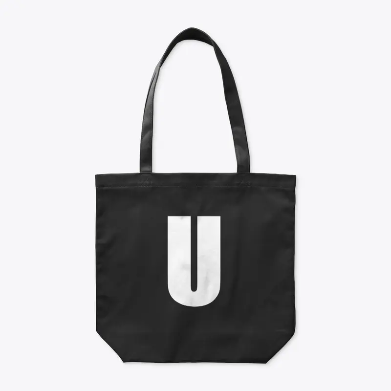 U Logo  Organic Tote Bag