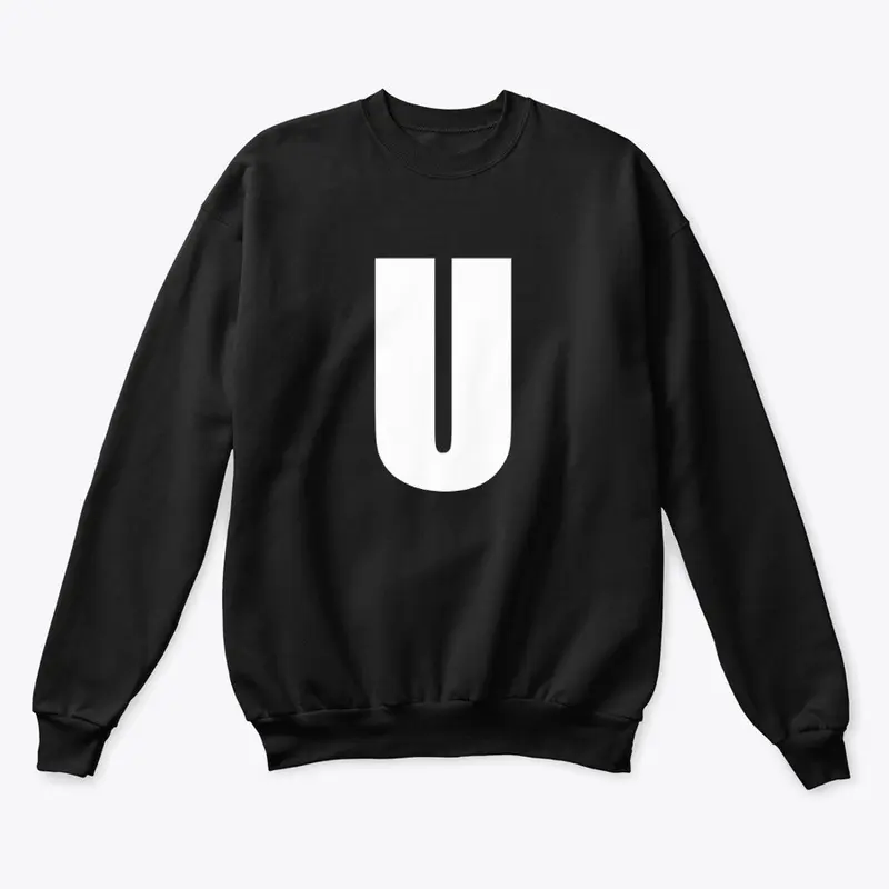 U Logo Crew Neck Sweatshirt